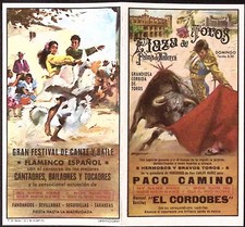 Vintage personalized bullfight for sale  Bedford