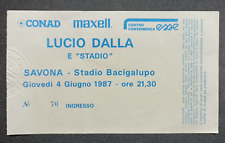 Biglietto concerto lucio usato  Cuneo