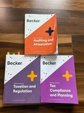Becker cpa books for sale  Aurora