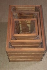 Baskets boxes slatted for sale  Noble
