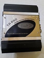 Tec ta602 amplificatore usato  Roma
