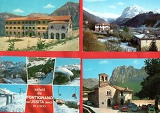 Ussita lotto cartoline usato  Teramo