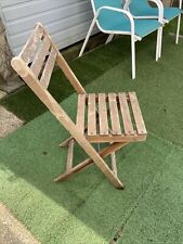 Wooden garden chair. for sale  CRAWLEY