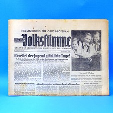 Märk volksstimme 1951 gebraucht kaufen  Bitterfeld
