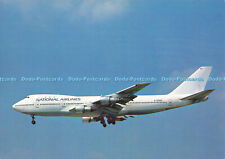 D171104 National Airlines. Boeing 747. 243. Cartões postais de B. Michel Moskal. M. Moska comprar usado  Enviando para Brazil