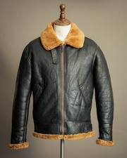 Vintage bomber sheepskin for sale  KETTERING