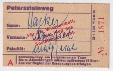Essenmarke wertmarke stammkart gebraucht kaufen  Deutschland