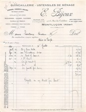 Invoice 1934 bolt d'occasion  Expédié en Belgium