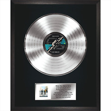 Pink Floyd – Wish You Were Here / LP Platina 12" / Lembrança em moldura preta comprar usado  Enviando para Brazil