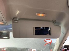Para-sol direito usado serve: 2014 Volkswagen Jetta Sdn com iluminação grau certo comprar usado  Enviando para Brazil