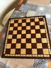 Bellissima scacchiera legno usato  Monreale