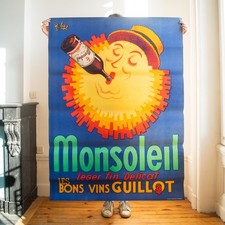 Ancienne affiche bons d'occasion  Le Puy-en-Velay