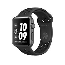 Apple Watch Nike+ 42mm estojo de alumínio cinza espacial pulseira esportiva preta - (MQ182LL/A) comprar usado  Enviando para Brazil