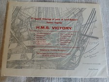 H.m. victory drawings for sale  EASTLEIGH