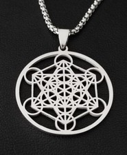 Metatrons würfel anhänger gebraucht kaufen  Traunreut