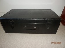 Old metal trunk for sale  NEWCASTLE