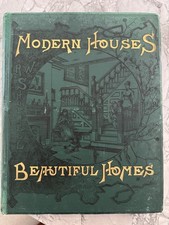 Shoppell's Modern Houses Beautiful Homes 1887 Architecture Houses. Fair Cond comprar usado  Enviando para Brazil