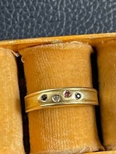 Damenring diamant saphir gebraucht kaufen  Laatzen