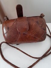 Vintage brown leather for sale  LONDON