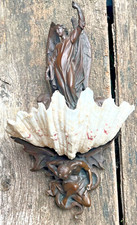 Benitier bronze coqillage d'occasion  Château-Renault