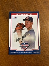 Irving Carter 2017 EUA estrelas de beisebol tinta preta autografada #31 Toronto Blue Jays /25 comprar usado  Enviando para Brazil