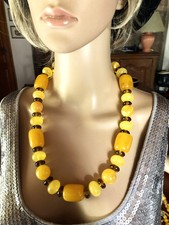Collier créateur ambre d'occasion  Raon-l'Étape