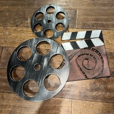Metal movie reel d'occasion  Expédié en Belgium