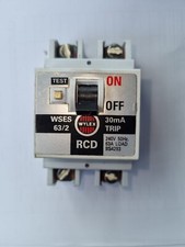 Wylex rcd circuit for sale  WATFORD