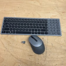 Teclado e mouse sem fio multidispositivo Dell KM7120W-GY-US - Cinza titânio comprar usado  Enviando para Brazil
