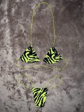Neon green zebra for sale  Woodinville
