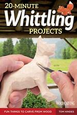 Minute whittling projects for sale  UK