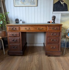 Antique twin pedestal for sale  LEE-ON-THE-SOLENT