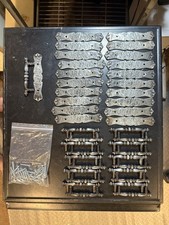 LOTE de 21 cajones de gabinete de cocina vintage AMEROCK "176A-1" tira placas y tornillos segunda mano  Embacar hacia Mexico