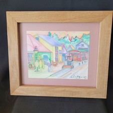 Signed wood frame for sale  Grants Pass