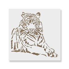 Tiger stencil craft for sale  UK