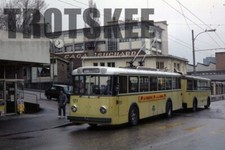 35mm Slide SWITZERLAND TN Neuchatel Trolleybus Obus 121 1982 Original comprar usado  Enviando para Brazil