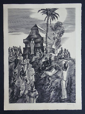 Albert decaris gravure d'occasion  Paris XVIII