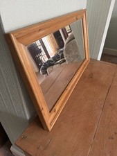 1980 pine mirror for sale  DARTFORD