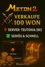 100won metin2 teutonia gebraucht kaufen 100won metin2 teutonia gebraucht kaufen  Waiblingen