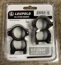 Leupold rifleman detachable for sale  Glendora