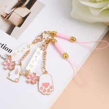  2 Pcs Mobilfunkkettenschlüsselkettenanhänger Handy Riemen Mobiltelefoncharm comprar usado  Enviando para Brazil