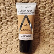 Almay Skin Perfecting Healthy Bioma Make Up #110 Light FPS 25 1fl Oz Novo  comprar usado  Enviando para Brazil