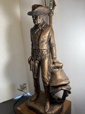 Sculpture cowboy holding for sale  Middleburgh