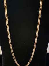 Usado, Corrente masculina de ouro 24 em 18K sobre prata esterlina comprar usado  Enviando para Brazil