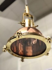 Pingente de navio Graceful Glow Deco latão e cobre para iluminação interior – 1 peça comprar usado  Enviando para Brazil