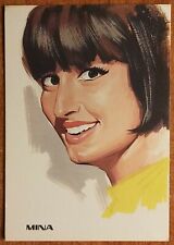 Mina cantante disegno usato  Carpi