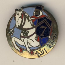 Insigne 7ème rsm d'occasion  Grand-Champ