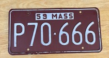 Massachusetts license plate for sale  Caldwell