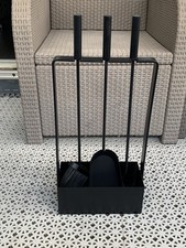 Kaminbesteck 3tlg schwarz gebraucht kaufen  Iserlohn