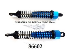 86602 Amortiguadores Bola Alta Aceite En ergal Ajustables L.82mm Shock HIMOTO comprar usado  Enviando para Brazil